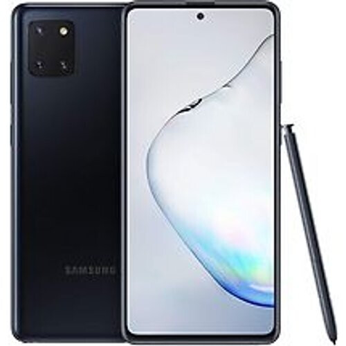 Refurbished Samsung Galaxy Note 10 Lite Dual SIM 128GB zwart Tweedehands