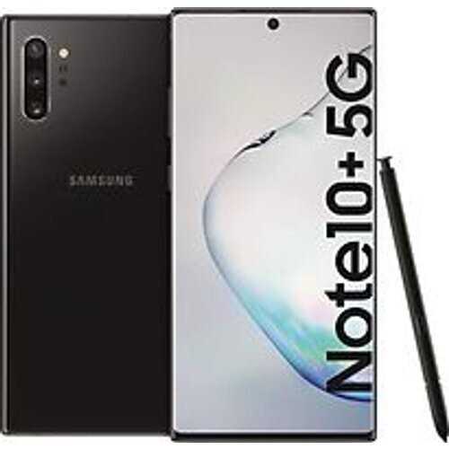 Refurbished Samsung Galaxy Note 10 Plus 5G 256GB zwart Tweedehands