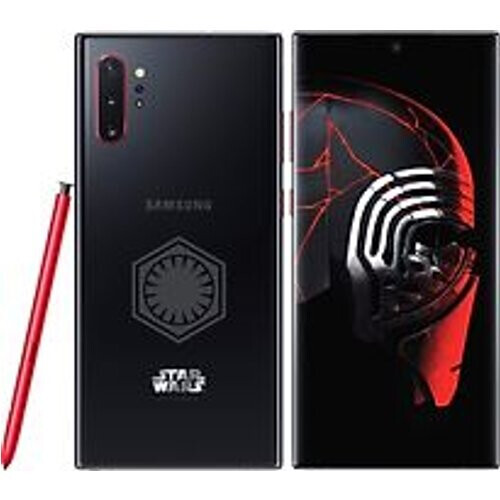 Refurbished Samsung Galaxy Note 10 Plus Dual SIM 256GB [Star Wars Edition] zwart rood Tweedehands