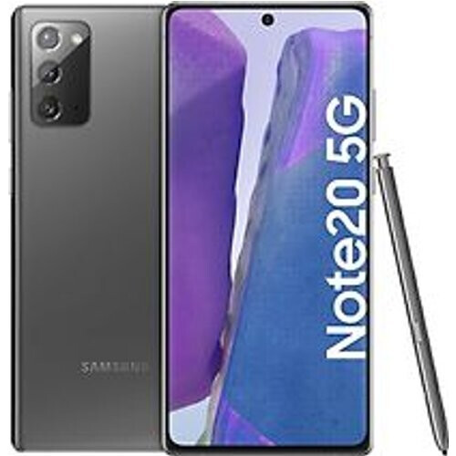 Refurbished Samsung Galaxy Note20 5G Dual SIM 256GB grijs Tweedehands