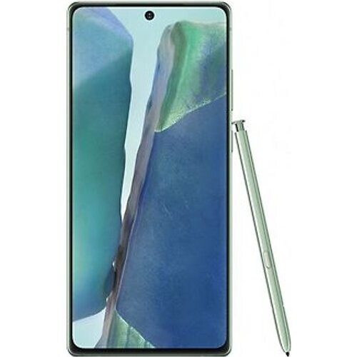 Refurbished Samsung Galaxy Note20 5G Dual SIM 256GB groen Tweedehands