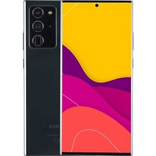 Refurbished Samsung Galaxy Note20 Ultra 5G Dual SIM 256GB zwart Tweedehands