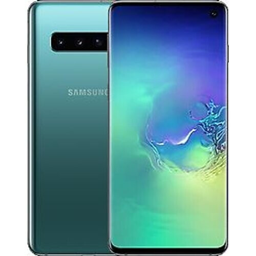 Refurbished Samsung Galaxy S10 Dual SIM 128GB groen Tweedehands