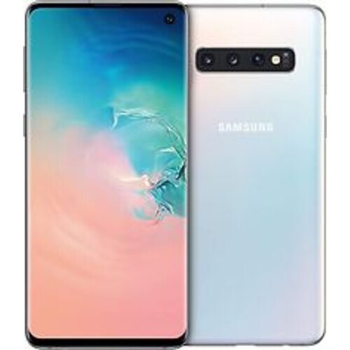 Refurbished Samsung Galaxy S10 Dual SIM 128GB wit Tweedehands
