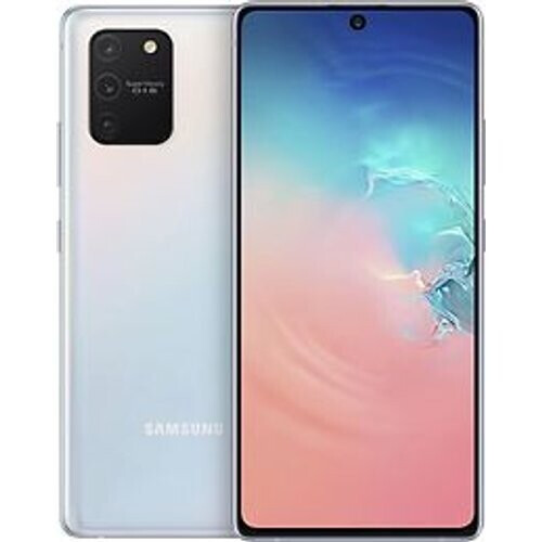Refurbished Samsung Galaxy S10 Lite Dual SIM 128GB wit Tweedehands