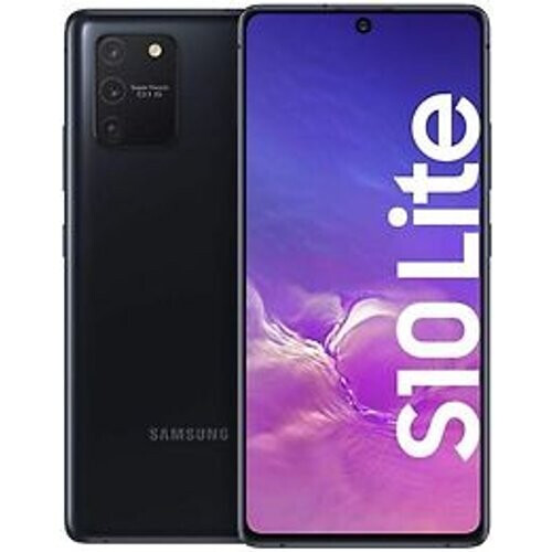 Refurbished Samsung Galaxy S10 Lite Dual SIM 128GB zwart Tweedehands