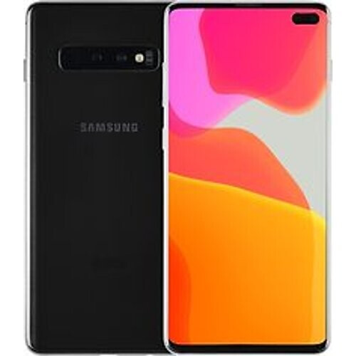 Refurbished Samsung Galaxy S10 Plus Dual SIM 128GB zwart Tweedehands