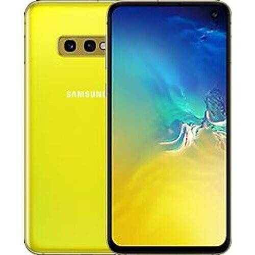 Refurbished Samsung Galaxy S10e Dual SIM 128GB geel Tweedehands