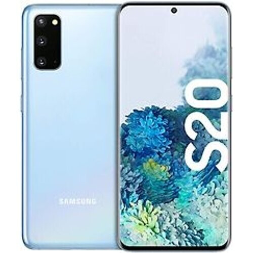Refurbished Samsung Galaxy S20 Dual SIM 128GB blauw Tweedehands