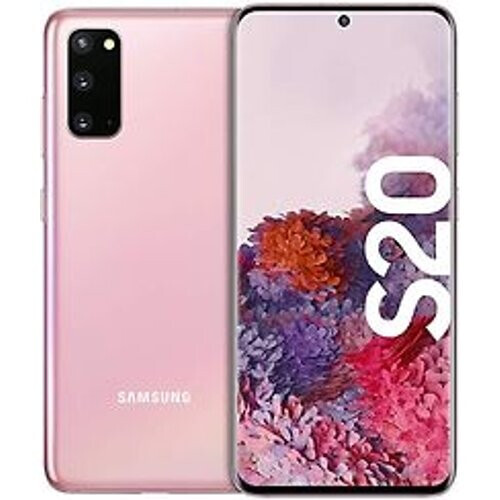 Refurbished Samsung Galaxy S20 Dual SIM 128GB roze Tweedehands