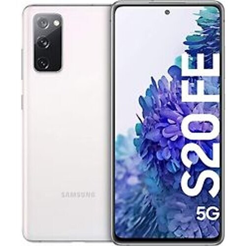 Refurbished Samsung Galaxy S20 FE 5G Dual SIM 128GB wit Tweedehands