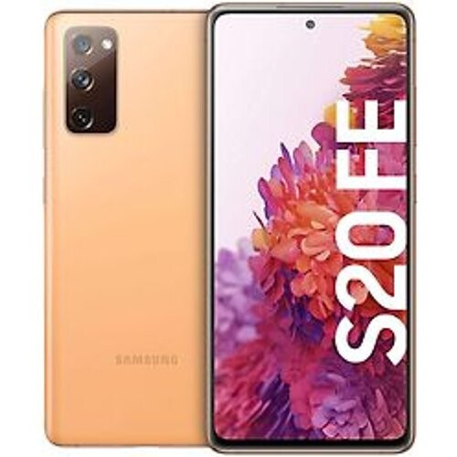 Refurbished Samsung Galaxy S20 FE Dual SIM 128GB oranje Tweedehands