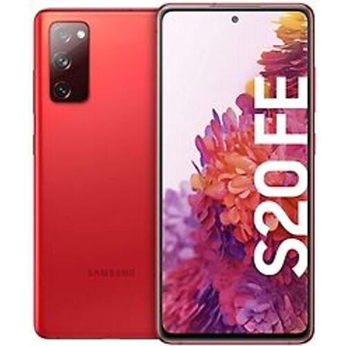 Refurbished Samsung Galaxy S20 FE Dual SIM 128GB rood Tweedehands