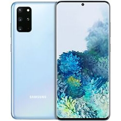 Refurbished Samsung Galaxy S20 Plus 5G Dual SIM 128GB blauw Tweedehands