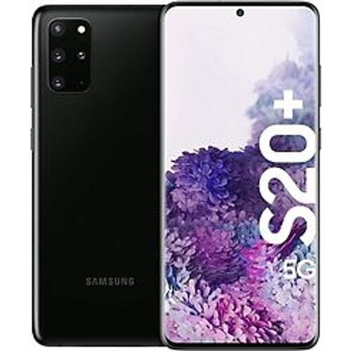 Refurbished Samsung Galaxy S20 Plus 5G Dual SIM 128GB zwart Tweedehands