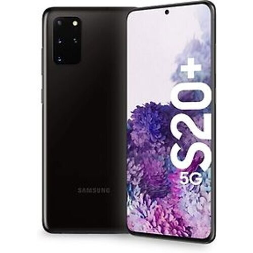 Refurbished Samsung Galaxy S20 Plus Dual SIM 128GB zwart Tweedehands