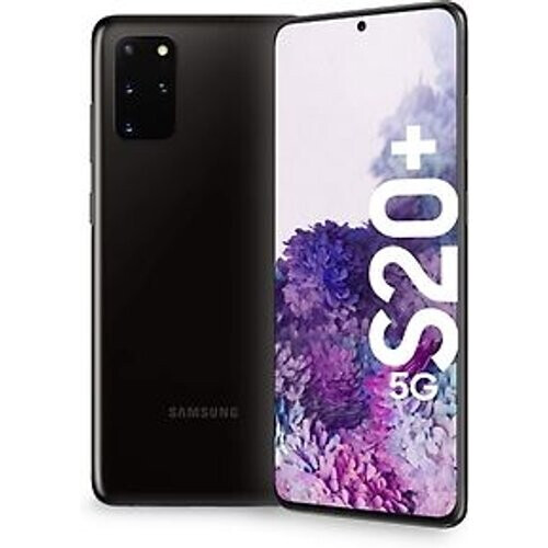 Refurbished Samsung Galaxy S20 Plus Dual SIM 128GB zwart Tweedehands