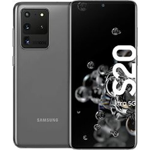 Refurbished Samsung Galaxy S20 Ultra 5G Dual SIM 128GB grijs Tweedehands