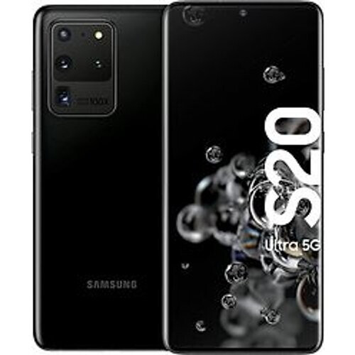 Refurbished Samsung Galaxy S20 Ultra 5G Dual SIM 512GB zwart Tweedehands
