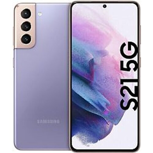 Refurbished Samsung Galaxy S21 5G Dual SIM 256GB paars Tweedehands