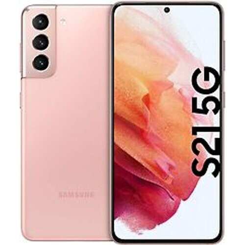 Refurbished Samsung Galaxy S21 5G Dual SIM 256GB roze Tweedehands