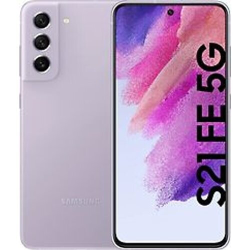 Refurbished Samsung Galaxy S21 FE 5G Dual SIM 256GB lavendel Tweedehands