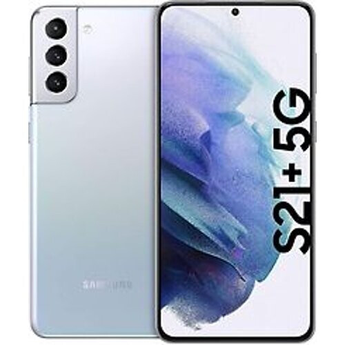 Refurbished Samsung Galaxy S21 Plus 5G Dual SIM 128GB zilver Tweedehands