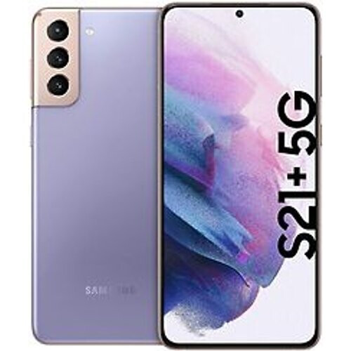Refurbished Samsung Galaxy S21 Plus 5G Dual SIM 256GB paars Tweedehands