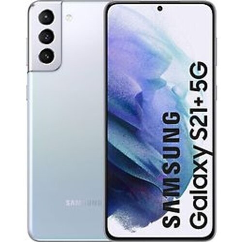 Refurbished Samsung Galaxy S21 Plus 5G Dual SIM 256GB zilver Tweedehands