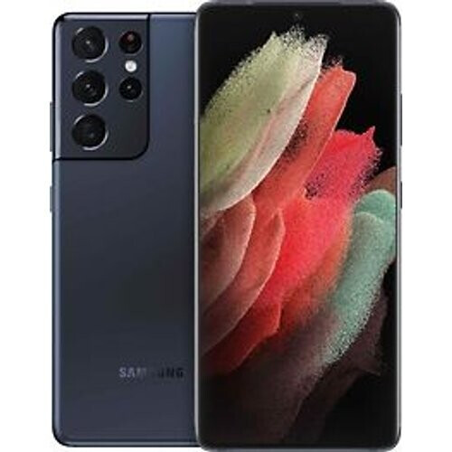 Refurbished Samsung Galaxy S21 Ultra 5G Dual SIM 256GB blauw Tweedehands