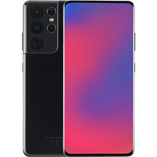 Refurbished Samsung Galaxy S21 Ultra 5G Dual SIM 512GB zwart Tweedehands