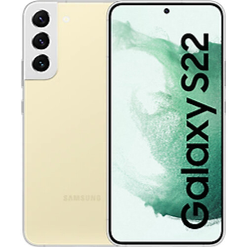 Refurbished Samsung Galaxy S22 Dual SIM 256GB goud Tweedehands