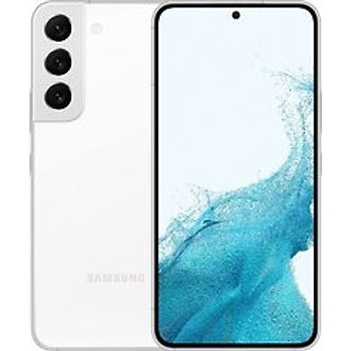 Refurbished Samsung Galaxy S22 Dual SIM 256GB wit Tweedehands