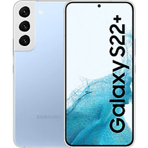 Refurbished Samsung Galaxy S22 Plus Dual SIM 256GB blauw Tweedehands
