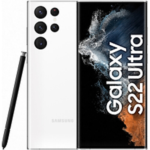 Refurbished Samsung Galaxy S22 Ultra Dual SIM 1TB wit Tweedehands