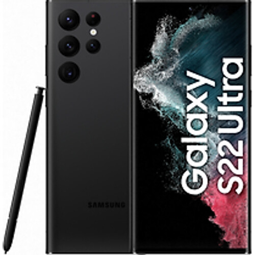 Refurbished Samsung Galaxy S22 Ultra Dual SIM 1TB zwart Tweedehands