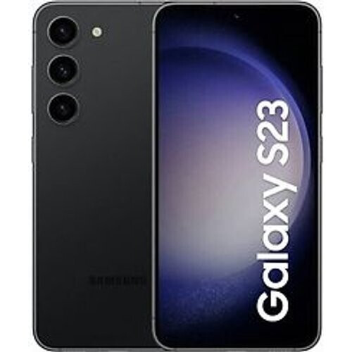 Refurbished Samsung Galaxy S23 Dual SIM 128GB phantom black Tweedehands