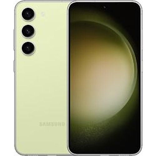 Refurbished Samsung Galaxy S23 Dual SIM 256GB lime Tweedehands