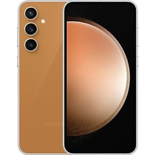 Refurbished Samsung Galaxy S23 FE Dual SIM 256GB oranje Tweedehands