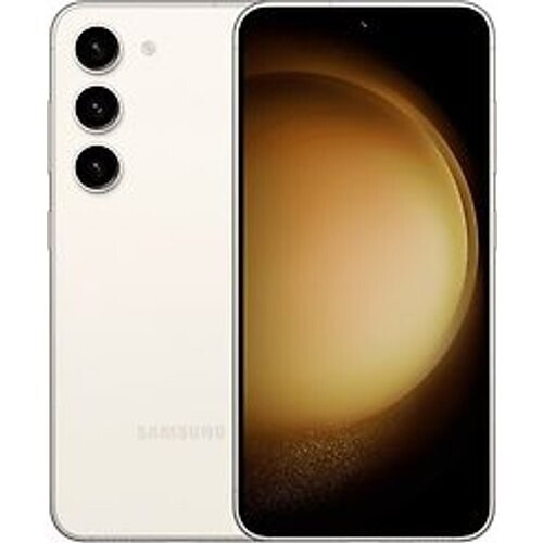 Refurbished Samsung Galaxy S23 Plus Dual SIM 512GB cream Tweedehands