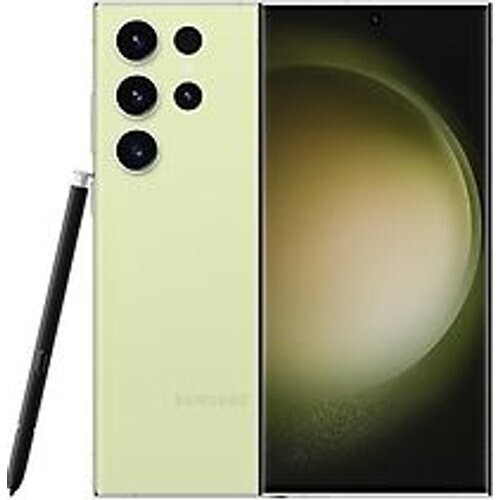 Refurbished Samsung Galaxy S23 Ultra Dual SIM 256GB lime Tweedehands