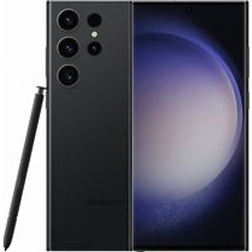 Refurbished Samsung Galaxy S23 Ultra Dual SIM 256GB phantom black Tweedehands