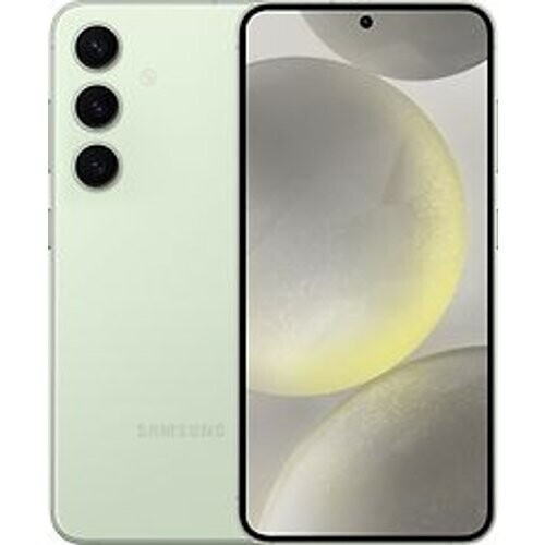 Refurbished Samsung Galaxy S24 Dual SIM 256GB jade green Tweedehands