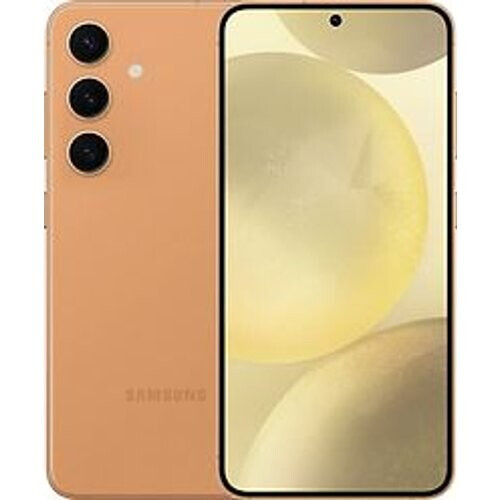 Refurbished Samsung Galaxy S24 Dual SIM 256GB sandstone orange Tweedehands