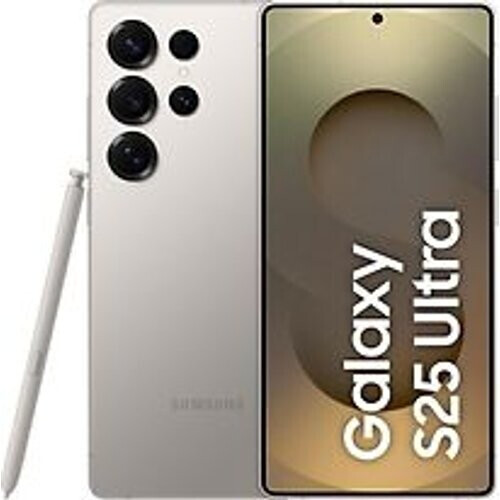Refurbished Samsung Galaxy S25 Ultra Dual SIM 256GB titanium gray Tweedehands