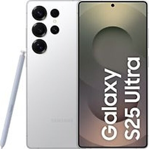 Refurbished Samsung Galaxy S25 Ultra Dual SIM 512GB titanium whitesilver Tweedehands