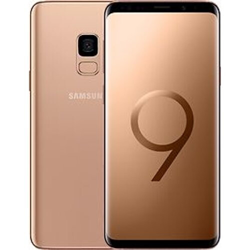 Refurbished Samsung Galaxy S9 DuoS 64GB goud Tweedehands