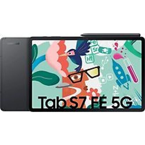 Refurbished Samsung Galaxy Tab S7 FE 12,4” 128GB [Wi-Fi] mystiek zwart Tweedehands