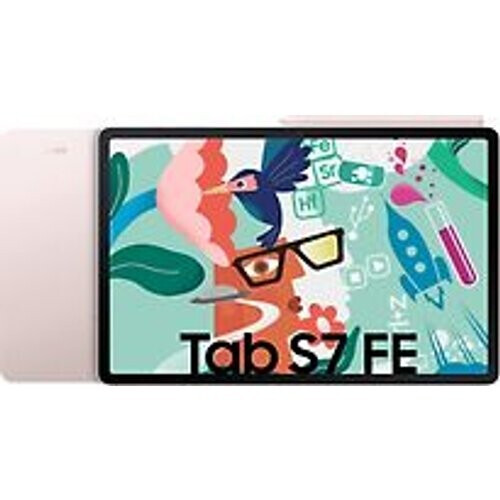 Refurbished Samsung Galaxy Tab S7 FE 12,4 64GB [wifi] roze Tweedehands