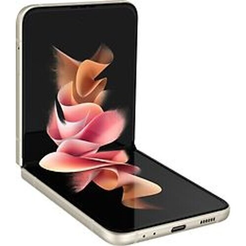 Refurbished Samsung Galaxy Z Flip3 5G Dual SIM 256GB goud Tweedehands